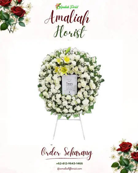 Krans Bunga Duka Peliatan